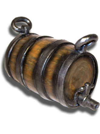 Trollfelsen LARP Weinfass